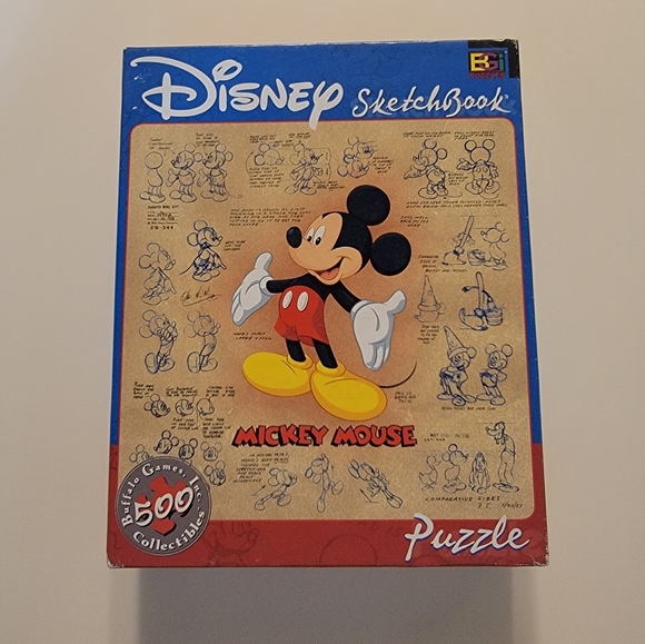 Disney Sketchbook Mickey Mouse Puzzle